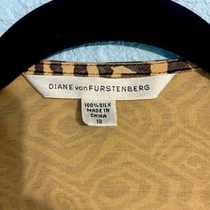 Diane von Furstenberg size 10 silk dress.